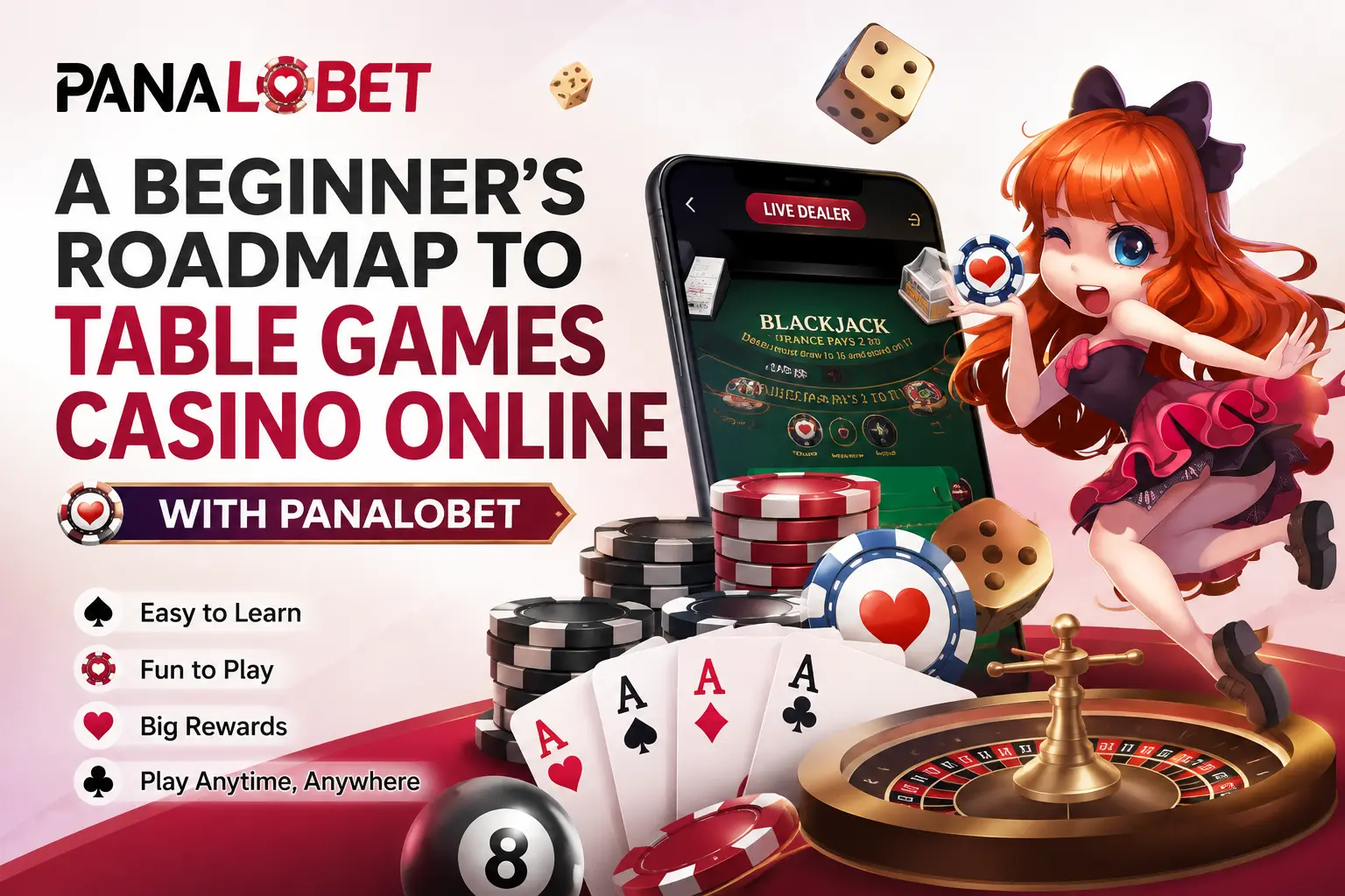 A Beginner’s Roadmap to Table Games Casino Online with Panalobet